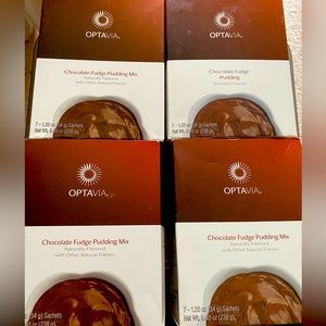 Optavia Fudge Pudding- 4 Boxes